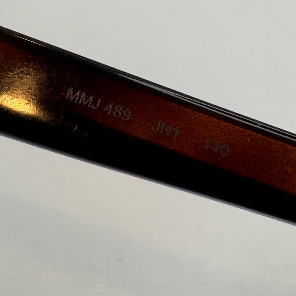 MARC JACOBS MMJ489 JN1 52•16•140 MARC JACOBS GLASSES MARC JACOBS EYEGLASSES - Picture 16 of 16